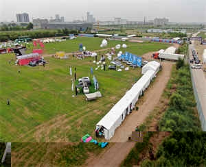 太原新域市音樂節舞台搭建